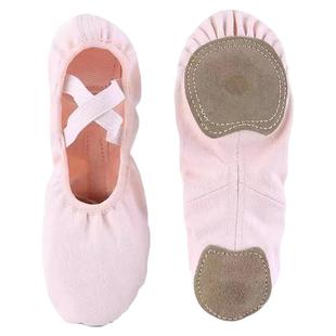 全弹力布成人舞蹈鞋女软底练功鞋不累脚瑜伽鞋猫爪鞋芭蕾舞鞋形体