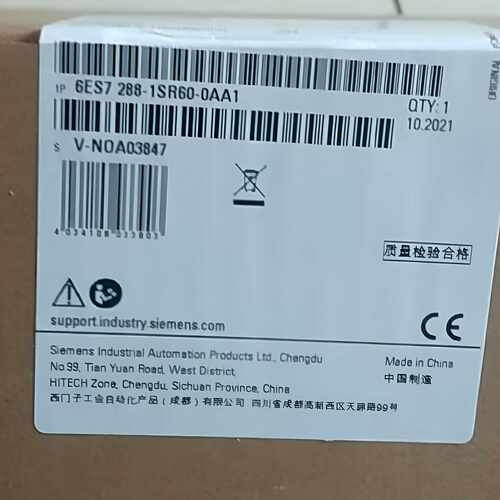 议价西门子 6ES72881SR600AA0 CPU模块 6ES7288-1SR60-0AA1全新原