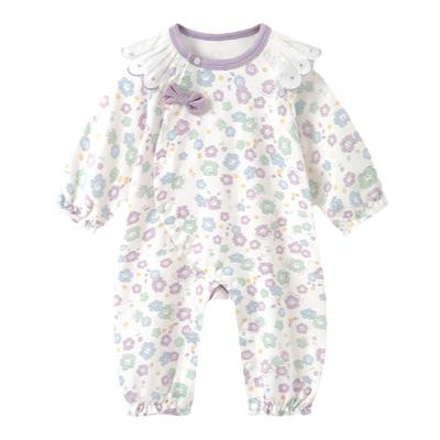新生婴儿宝宝连体衣春秋款衣服