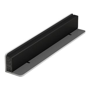 不锈钢门挡玻璃门防推固定器对开门限位器单向推拉门阻止摇摆挡板