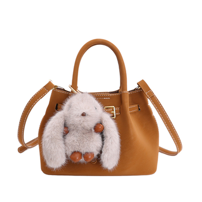 韩国复古菜篮子水桶包包女