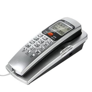 美思奇壁挂式电话机座机家用有线固定小巧分机来电显示2024新款