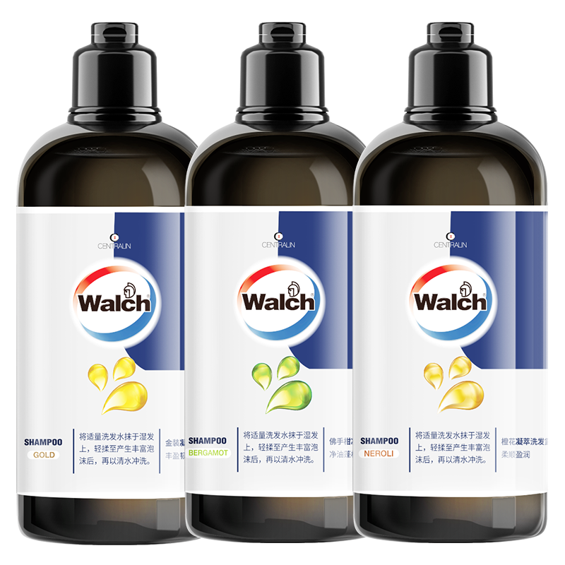 威露士清爽去油洗发露300ml*3
