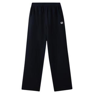 eland kids衣恋童装男童裤子2025年冬新品学院风刺绣直筒裤休闲裤