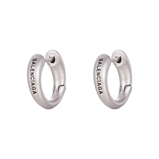 老钱风中古耳圈女小圆圈耳钉轻奢高级感耳环2026新款秋冬独特耳饰