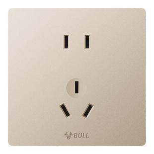 公牛开关插座官方旗舰店正品公牛插座面板公牛插座五孔g12奶油金