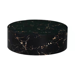 圆形站台立式空调垫高增高底座模特地台婚纱试衣台仿大理石展示台