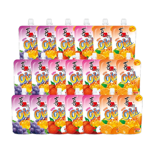 喜之郎Cici椰果粒果冻爽150g*20支网红小零食儿童吸吸冻休闲饮料