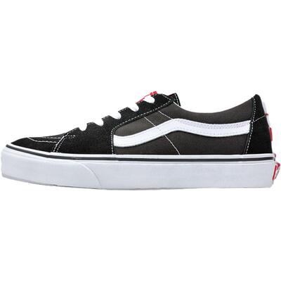 vans启凡经典黑白Sk8-LOW男女鞋