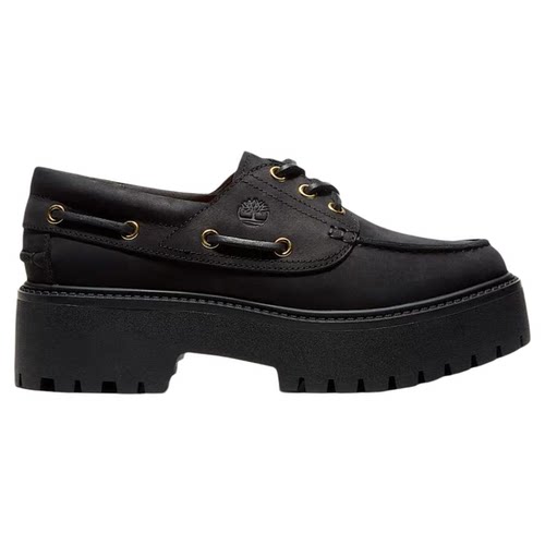 Timberland添柏岚踢不烂户外女鞋牛皮一脚蹬休闲鞋三眼船鞋A6AVE