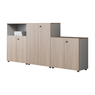 办公柜矮柜隔断柜边柜侧柜茶水柜打印机柜文件柜带密码锁储物柜