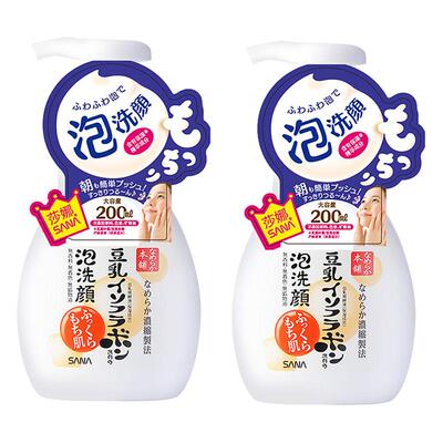 莎娜豆乳深层清洁泡沫sana
