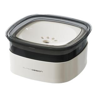 休普悬浮喝水碗狗狗不湿嘴狗碗漂浮小狗饮水器大型犬宠物浮力水碗