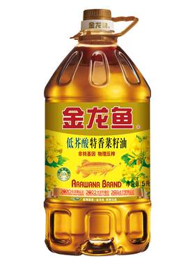 金龙鱼低芥酸特香菜籽油5L