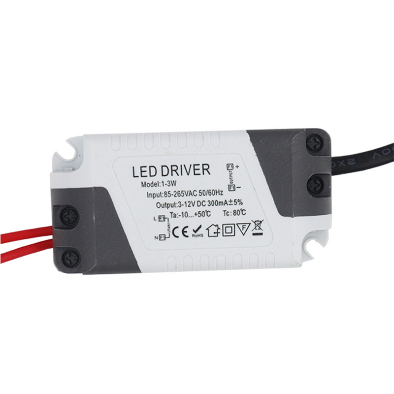 led灯恒流驱动电源1-3W吸顶灯筒灯射灯镇流器变压器8W12W18W24W