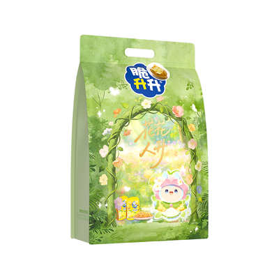 脆升升新品花花人升零食大礼包薯条薯角薯片露营野餐