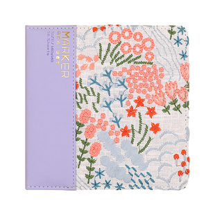 马克笔专用绘画本加厚200g白卡纸丙烯马克画画本高颜值方形笔记本小本子简约学生随身便携空白速写彩铅素描本