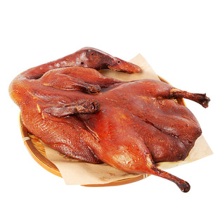 李师娘 四川特产烟熏酱板鸭整只腊味土咸肉干货风干柴火腊鸭子