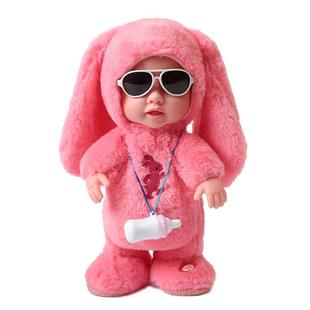 儿童电动毛绒娃娃会走路唱歌跳舞的学说话婴儿宝宝3到6岁玩具女孩