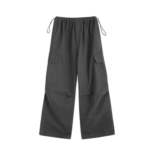 LEOHAPPY女童工装裤2025新款儿童裤子秋装纯棉亲子装中大童休闲裤