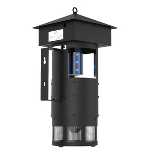 养殖场灭蚊灯户外花园庭院吸蚊机室外大面积壁挂飞蛾飞虫防蚊系统