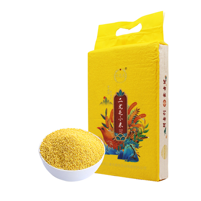 内蒙古小米2kg二龙屯黄小米