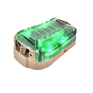 战术HEL-STAR6 GEN3地狱星三代瓢虫灯求生信号灯头盔灯骑行识别灯