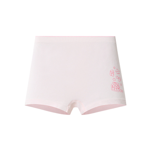 兰精莫代尔女童四角内裤小学生发育期女孩抗菌大童不夹pp平角短裤