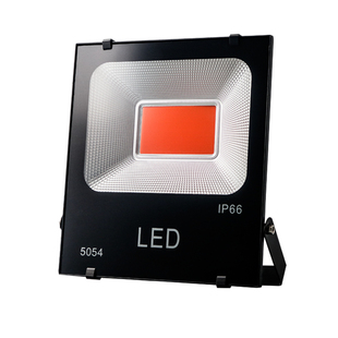 led投光灯户外防水单色彩光射树底草地景观亮化外墙变色照树方形