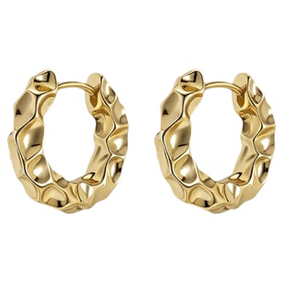 超好看素圈耳环2026新款爆款轻奢小众高级设计感独特漂亮复古耳圈