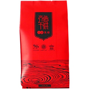 2025齐鲁干烘莱芜老干烘茶叶大叶茶山东五福茶业古法炭焙一级300g
