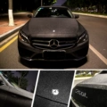 Matte Glitter Pearl Black 1.52m x 1m