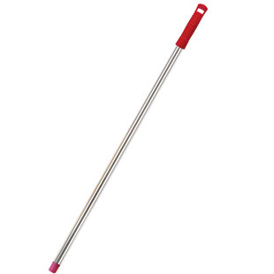 不锈钢一体拖把杆加强茶花妙洁通用替换直杆棍杆配件拖布杆子单杆