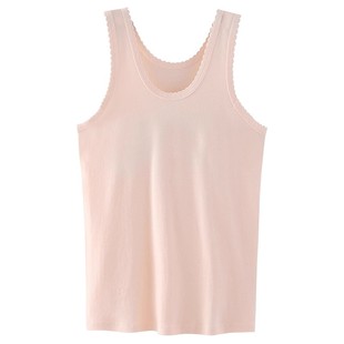 纯棉中老年人背心螺纹夏老款跨栏背心全棉无袖婆婆打底衫背心女夏