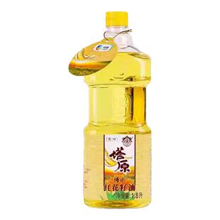 中粮塔原新疆红花籽油红花1.8L*6瓶物理压榨一级家用食用油