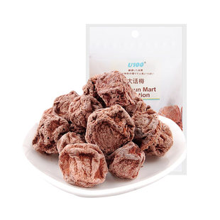 U100大话梅45gX6袋蜜饯果脯果干酸梅子旅游聚会网红休闲零食品