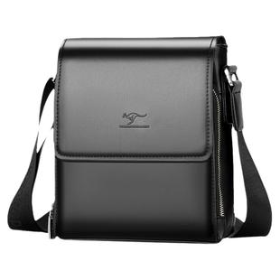 牛皮男士单肩包2025新款休闲大容量商务通勤真皮时尚休闲小斜挎包