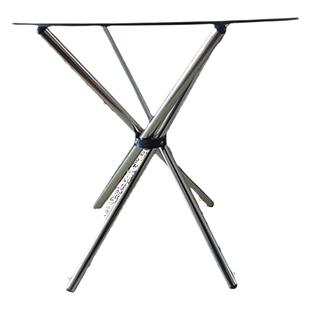 餐桌腿支架吸盘隔片茶几桌子地脚铝盘玻璃桌垫片金属垫圈家具配件