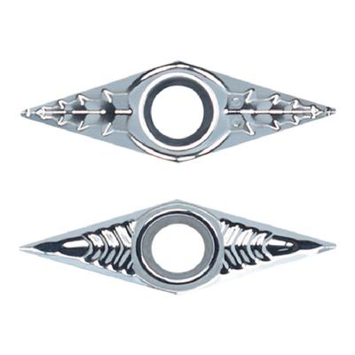 铜锌铝专用数控刀片VCGT160404-AK H01 0408-GF菱形35度单面刀片