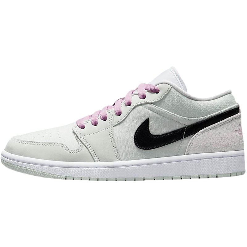 Air Jordan 1 Low AJ1女鞋黑粉白绿耐磨低帮男女球鞋CZ0776-300