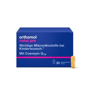 orthomol奥适宝德国活性叶酸备孕维生素叶酸片备孕期孕妇辅酶Q10