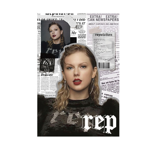 泰勒斯威夫特Taylor Swift卡片拼贴霉霉海报房间宿舍墙贴墙面装饰