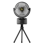 大容量超长续航户外露营风扇大风力帐篷吊扇八爪鱼婴儿车充电风扇