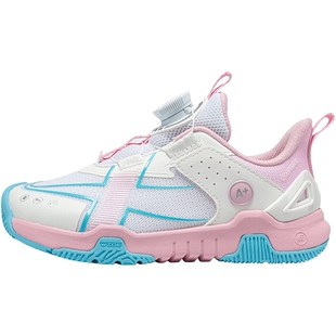 【商场同款】特步童鞋宽宽坚果鞋冬季新款女童防滑耐磨软底运动鞋