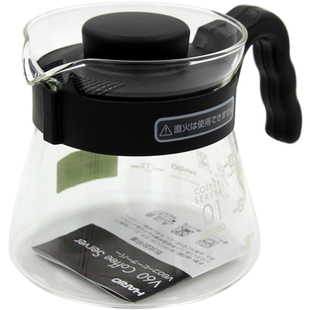 Hario咖啡壶哈里欧耐热玻璃壶可爱壶手冲咖啡分享壶 VCS-01B/02B