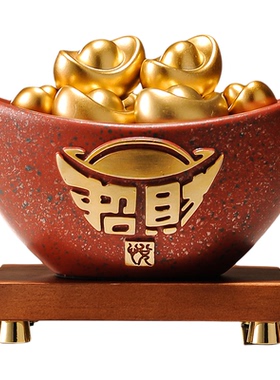 聚宝盆2026年新款招财聚财摆件