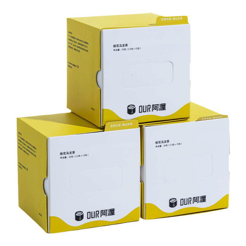 Our阿渥【桂花乌龙茶】【花瓣量提高40%】冷泡热泡花茶茶包养生茶