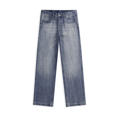 CHANMONTH美式复古A字牛仔裤