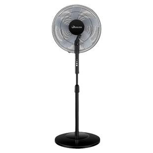 多丽电风扇落地扇家用机械式立式摇头五叶柔风16寸轻音学生办公室