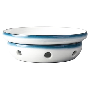 烧鹅盘子烤鸭专用菜盘纯白加热保温炉商用创意粤菜餐厅私房菜餐具